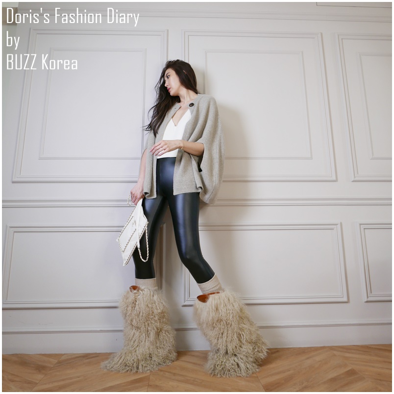 ♣ G003 Doriss Fashion Diary 訂製超彈性仿皮leggings