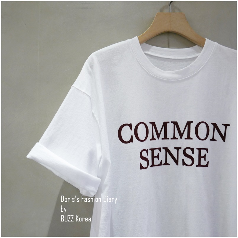 ♣ “Common Sense” 復古棉Tee
