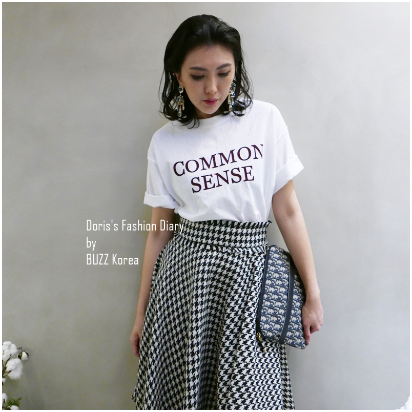 ♣ “Common Sense” 復古棉Tee