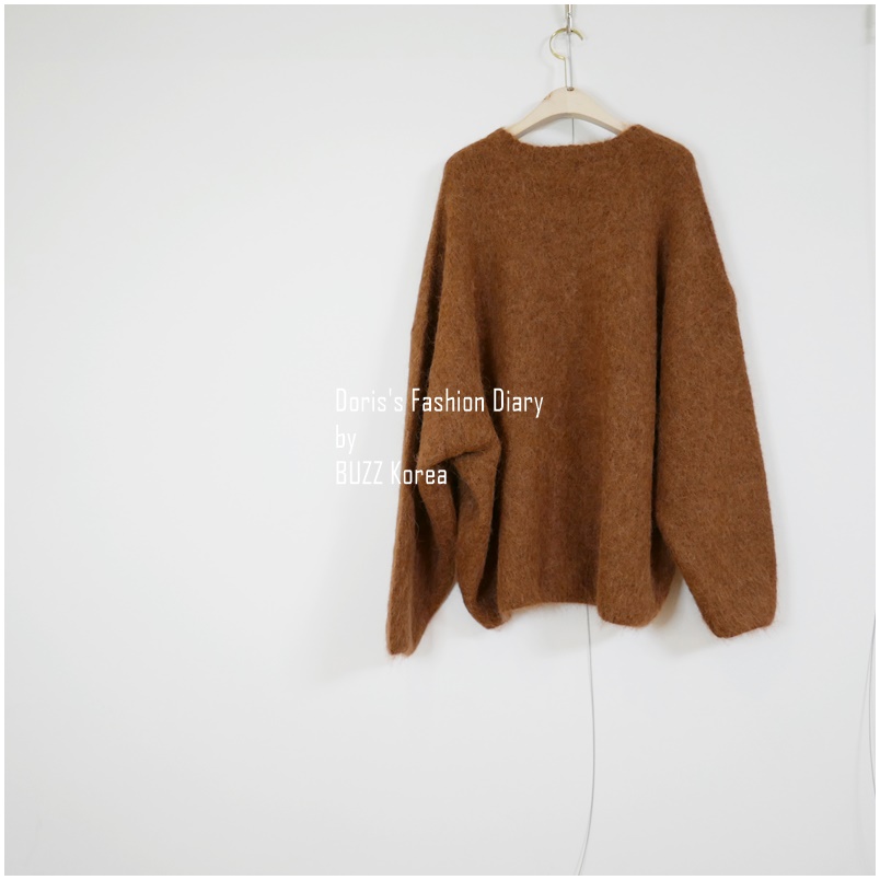 ♣  M014  泰迪熊長版羊毛毛衣
