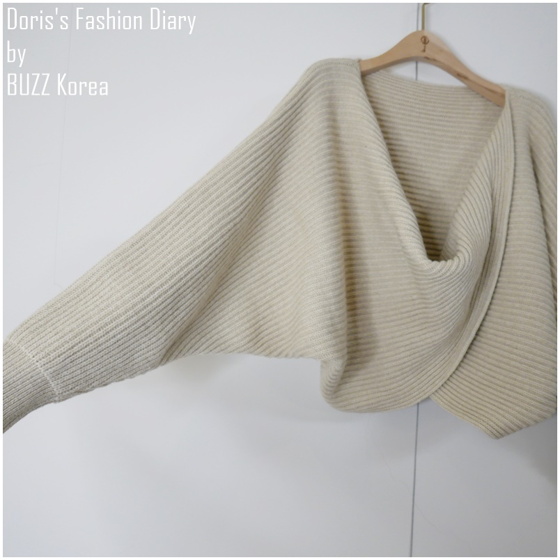 ♣ F017 羊毛扭結設計造型毛衣