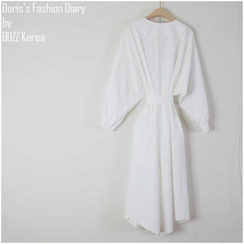 ♣ L050 Anissa Shirt Dress 俐落長版襯衫洋裝/罩衫 